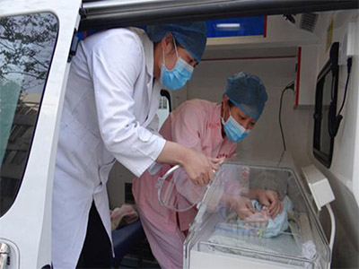 横峰县妇婴监护型护送